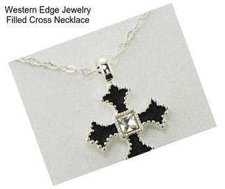 Western Edge Jewelry Filled Cross Necklace