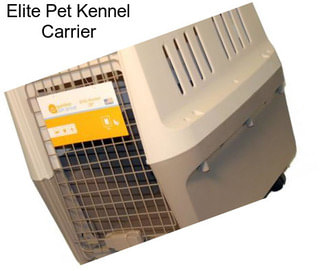 Elite Pet Kennel Carrier