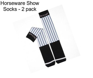 Horseware Show Socks - 2 pack