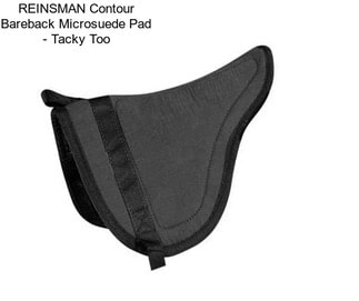 REINSMAN Contour Bareback Microsuede Pad - Tacky Too