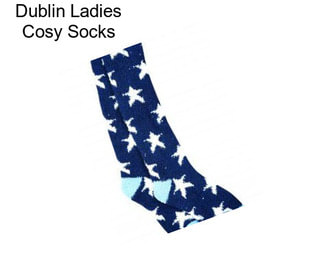 Dublin Ladies Cosy Socks