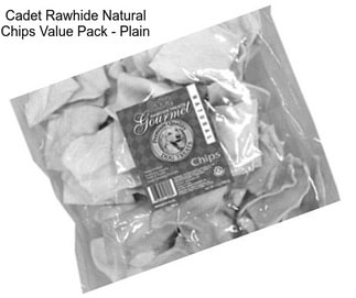 Cadet Rawhide Natural Chips Value Pack - Plain