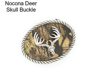 Nocona Deer Skull Buckle