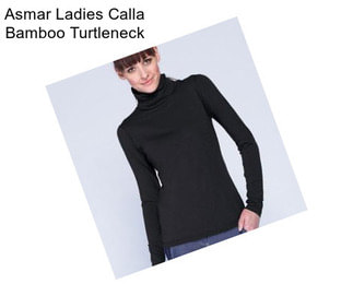 Asmar Ladies Calla Bamboo Turtleneck