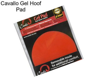 Cavallo Gel Hoof Pad