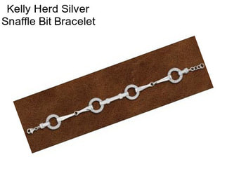 Kelly Herd Silver Snaffle Bit Bracelet