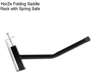 HorZe Folding Saddle Rack with Spring Safe