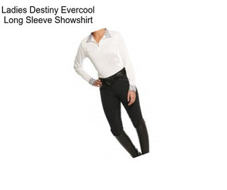 Ladies Destiny Evercool Long Sleeve Showshirt