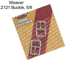 Weaver Z121 Buckle, 5/8\