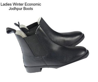 Ladies Winter Economic Jodhpur Boots