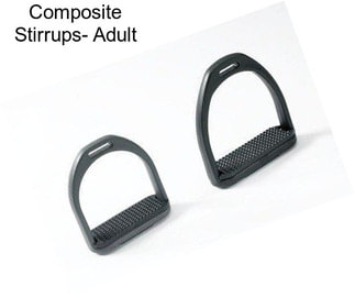 Composite Stirrups- Adult