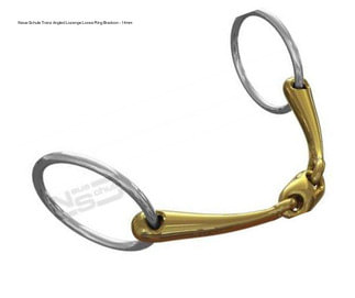 Neue Schule Tranz Angled Lozenge Loose Ring Bradoon - 14mm