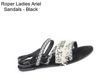 Roper Ladies Ariel Sandals - Black