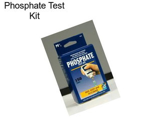 Phosphate Test Kit