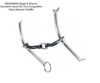 REINSMAN Stage E Sharon Camarillo Good On You Competition Gag Lifesaver Snaffle