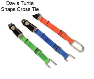 Davis Turtle Snaps Cross Tie