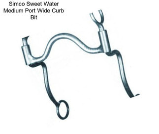 Simco Sweet Water Medium Port Wide Curb Bit