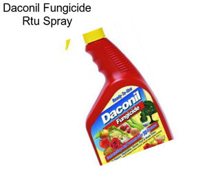 Daconil Fungicide Rtu Spray