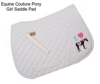 Equine Couture Pony Girl Saddle Pad