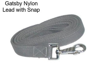 Gatsby Nylon Lead with Snap