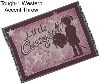 Tough-1 Western Accent Throw