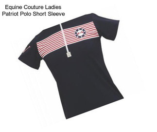 Equine Couture Ladies Patriot Polo Short Sleeve