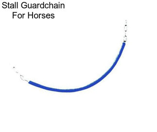 Stall Guardchain For Horses