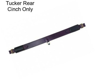 Tucker Rear Cinch Only