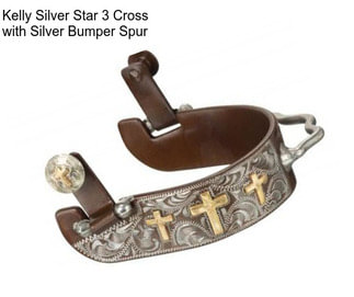 Kelly Silver Star 3 Cross with Silver Bumper Spur