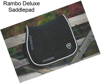 Rambo Deluxe Saddlepad