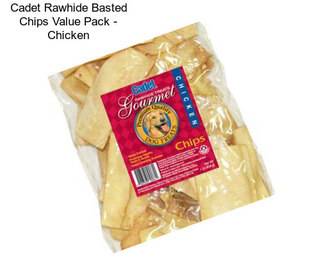 Cadet Rawhide Basted Chips Value Pack - Chicken