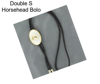 Double S Horsehead Bolo