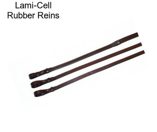 Lami-Cell Rubber Reins