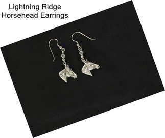 Lightning Ridge Horsehead Earrings