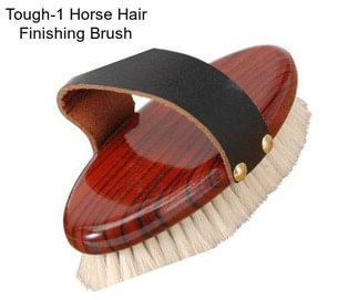 Tough-1 Horse Hair Finishing Brush