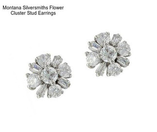 Montana Silversmiths Flower Cluster Stud Earrings