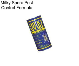 Milky Spore Pest Control Formula