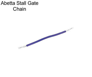Abetta Stall Gate Chain