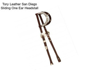 Tory Leather San Diego Sliding One Ear Headstall