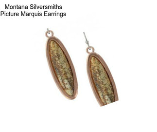 Montana Silversmiths Picture Marquis Earrings