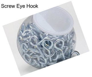 Screw Eye Hook