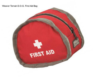 Weaver Terrain D.O.G. First Aid Bag