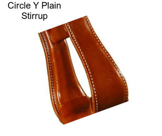 Circle Y Plain Stirrup