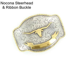 Nocona Steerhead & Ribbon Buckle