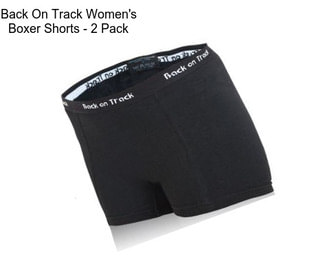 Back On Track Women\'s Boxer Shorts - 2 Pack