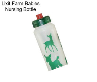 Lixit Farm Babies Nursing Bottle