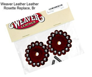 Weaver Leather Leather Rosette Replace, Br