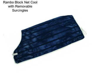 Rambo Block Net Cool with Removable Surcingles