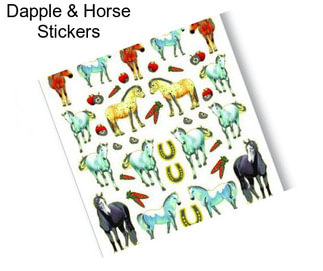 Dapple & Horse Stickers