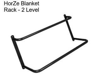 HorZe Blanket Rack - 2 Level